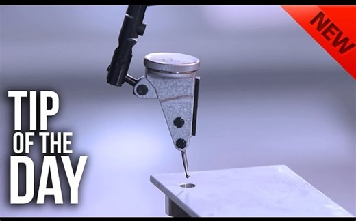 【对口字幕】CNC小课堂05：如何用量表确定孔中心位置并设为坐标原点