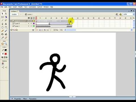 Tutorial para Macromedia Flash 8 - poner audio a una animacion