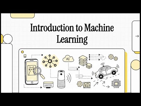 Introduction to Machine Learning