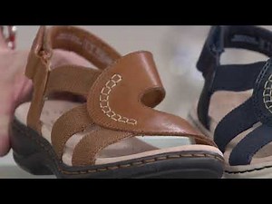 Clarks Collection Backstrap Sandals - Leisa Joy on QVC