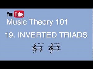 19. Triads in Inversion, Figured Bass (Music Theory 101)