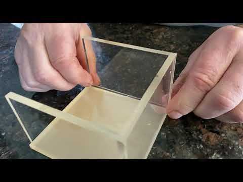 Gluing Plexiglass with UV Activated Glue