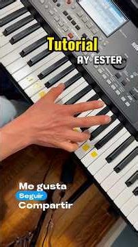 Modo Tutorial - Ay Ester #elcoyotemusic#moviditas#teclados #Bailar #musicaparabailar