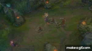 Dark Cosmic Lux Skin Spotlight - League of Legends on Make a GIF