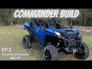 CANAM COMMANDER BUILD | The ultimate offroad vehicle build begins!