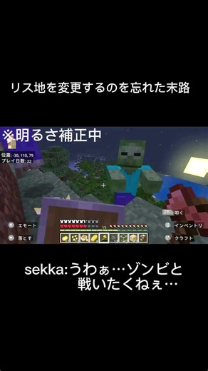 誰か一人はやったことがある奴…？ #マイクラ #ゲーム実況