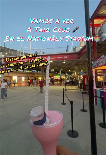 Taio Cruz Takes the Stage at Nationals Stadium in DC