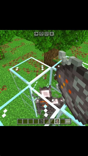 GLASS ANVIL CREAKING MINECRAFT #minecraft #minecraftshorts#subscribe