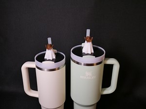 Stanley Lid Topper, Western Cowboy & Cowgirl Ghost 40oz Tumbler Accessories Halloween Custom Lid Quencher Cup Cover Spooky Season Fall Vibes - Etsy