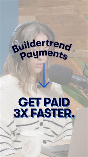 16 reactions | Builders using Buildertrend Payments are getting paid 3x faster. Cash flow = the lifeblood of your business. It’s time to manage your money where you already manage your projects, right inside Buildertrend.  Tune into the latest episode of The Building Code: https://btrnd.co/3Kv91Be | Buildertrend | Facebook