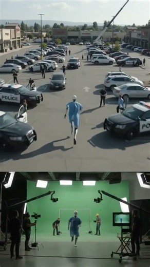 How They Filmed a Runaway Robot 🤖🎬 | Movie Magic Exposed #behindthescenes #filmmaking#ai #robot#bts