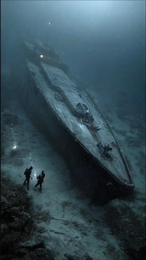 Divers Find Room Carved Into Side of Shipwreck