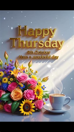 38K views · 513 reactions |  Happy Thursday! Have a wonderful start of the week with full of motivation and energy. #goodmorning #morningwishes #morning #thursday #happythursday #thursdaymotivation | Good Morning Quotes, Images, Wishes | Facebook