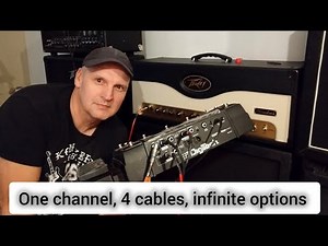 4 cable method making a one channel amp do everything from clean to high gain. FX loops are great 👍
