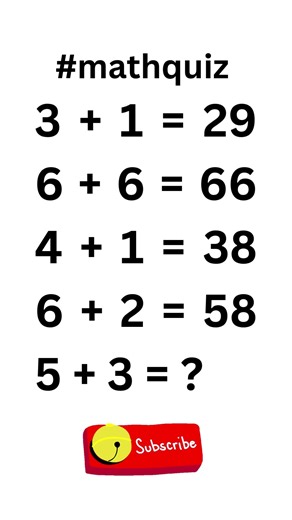 Can you solve this math quiz? #shortsquiz