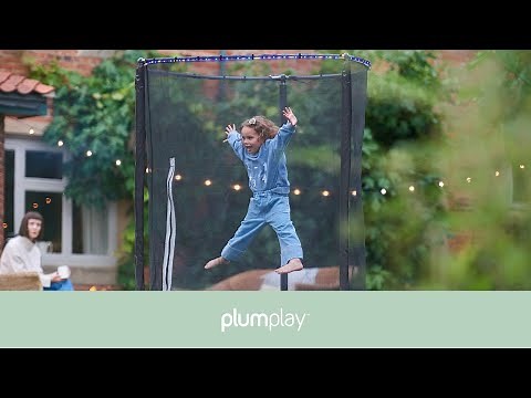 4.5ft Interactive Lights Junior Trampoline and Enclosure | Plum Play