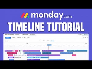 Monday.com Timeline Tutorial 2025 | Project Management Tutorial (2025)