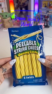 178K views · 1.7K reactions | Peelable String Cheese Gummy Candy #asmr #gummy #candy #fivebelow | Dream Team’s World | Facebook