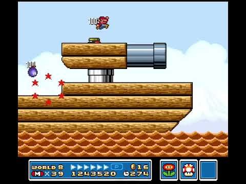 8-Ship | Super Mario All-Stars (SMB3 with Hack)