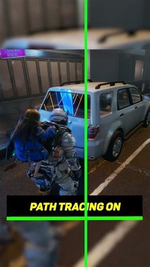 Path Tracing Makes PRAGMATA Look COMPLETELY Different #gamingvisuals #graphics
