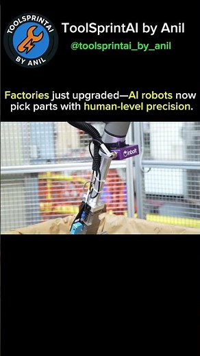 AI Robots Just Hit Human-Level Precision in Real Factories