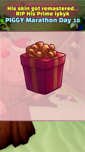 Minitoon Remastered "HIS" Skin💀Piggy Winter Event❄️Day 10#roblox #piggy #troll #horror #funny #memes