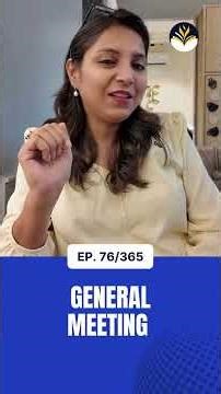 What is a General Meeting? | Company Decision-Making Explained | Kaam Ki Baat Ep. 76