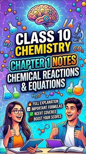 Best notes of Chapter 1 Chemical Reaction and Equations Class 10