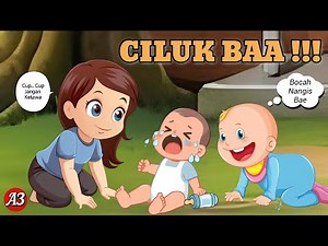 CILUKBA! 🎵 Lagu Anak Lucu & Interaktif | Lagu Edukatif Balita 2025