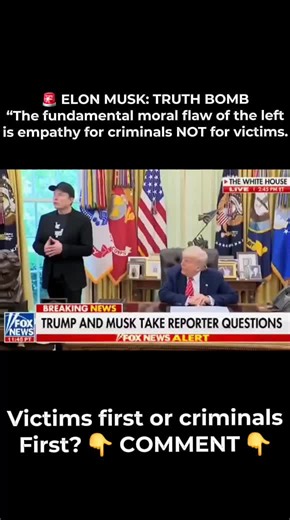Elon Musk isn’t mincing words. When justice stops protecting victims, people stop trusting the system. Is he right or wrong? 👇👇 #ElonMusk #JusticeSystem #VictimsMatter #RuleOfLaw #FreeSpeech