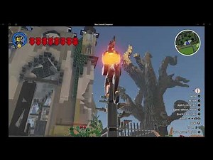 Lego Worlds Building Spaceball City Part 8 - Tour Of Monster Town