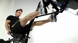 Legs & Abs Workout on the Powertec Workbench Utility Bench with Leg Press Accessory