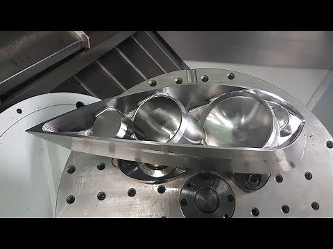 PowerMill 5-Axis Barrel Finishing on a Huron K3X 8 CNC
