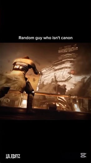 Starkiller bringing down a Star destroyer #shorts #edit #starwars