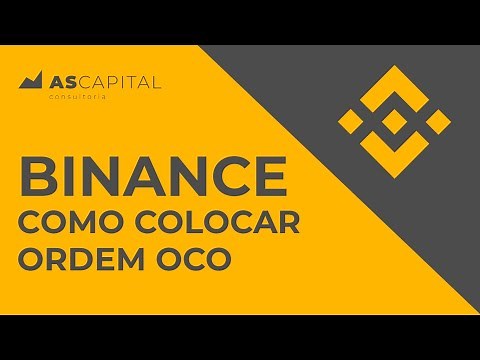 BINANCE Como Colocar Ordem OCO (o que é?)