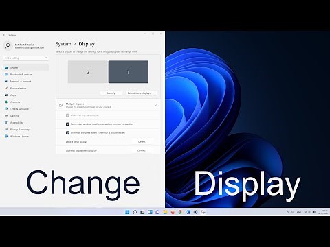 How to Change Primary Display on Windows 11
