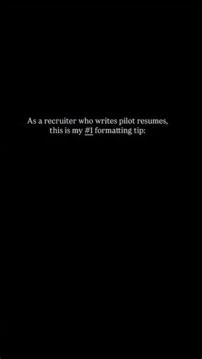 We already know it can be difficult to get everything onto that one page pilot resume, but how do we accomplish that without cutting everything important that we need? 😫 It alllll comes down to the formatting. Maximize 👏🏻 that 👏🏻 real 👏🏻 estate. Drag out margins. Pick a space-saving font (but make sure the point size is still big enough to read!) and don’t use text boxes or columns. Make sure your resume is in a brand new, blank document when you start. Anchor points and wonky text boxes 