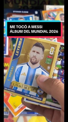MESSI Y VOZINHA ÁLBUM DEL MUNDIAL 2026 || SET COMPLETO ORIGINAL DISPONIBLE ‼️#albumdelmundial #mundial2026 #album3reyes #vozinha #messi