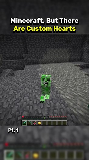 Minecraft with Unique Custom Hearts: Part 1