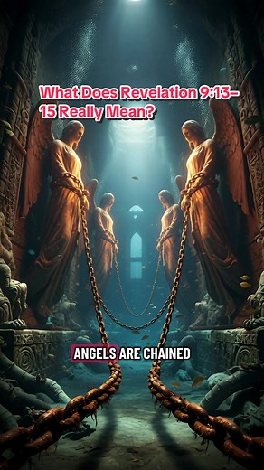What Does Revelation 9:13–15 Really Mean? Revelation 9 : 13–15 . Four angels are chained beneath the Euphrates River until the hour God chooses. It’s not fear, it’s faith that He’s still in control. Forgotten stories of the Bible Hidden verses they never taught in church Mysteries of the Old Testament explained Angels and demons in the Bible Controversial Bible verses explained Real stories behind Bible prophecies Unknown battles in the spiritual realm Ancient secrets revealed in Scripture Bible