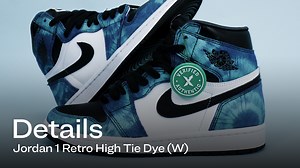 For our latest episode of Details, we got up close with the wavy Air Jordan 1 Tie Dye, featuring a trendy blend of summer-ready blues 🌊 Tap in to see more: https://bit.ly/2Cea4CM | StockX