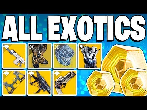 Destiny 2: All NEW Shadowkeep EXOTICS & 1 Hidden EXOTIC? - Secret Arc Rocket Launcher??