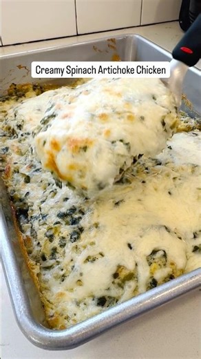 Creamy Spinach Artichoke Chicken