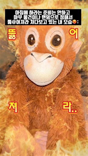 은근 힐링 됨ㅇㅇ;; 인정? #shorts #설렘 #오숭이 #오랑이 #멍 #공감 #국룰 #아침 #특 #pov #유머 #웃김 #상황극 #인형계 #짤