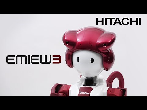 Humanoid Robot “EMIEW3” and Robotics IT Platform for Customer Services（Short Version） - Hitachi
