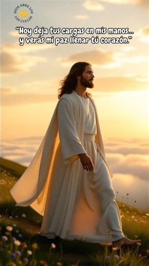 “Deja Tus Cargas en Dios"🌿#fe #esperanza #amor #palabradedios #mensajecristiano