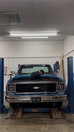 Matty Ali on Instagram: "Truck update, engine bay degrease and clean ready for paint + tow out of the workshop from Stephen 😎 #chevyc10 #chevytruck #enginebuild #bigblock"
