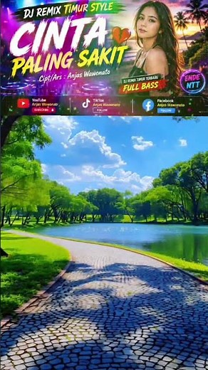 DJ REMIX TIMUR STYLE 🔥 CINTA PALING SAKIT 💔 | ANJAS WAWONATO | Lagu Terbaru 2026 Full Bass #Shorts