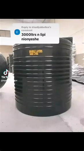 WATER TANKS (KENTANK, TOPTANK, ROTO TANK) AVAILABLE ON OFFER. TO ORDER AND ENQUIRE CONTACT:- 0783649949 1000 Litres Ksh. 4500 2000 Litres Ksh. 10,500 3000 Litres Ksh. 14,500 4000 Litres Ksh. 18,,500 5000 Litres Ksh. 24,500 6000 Litres Ksh. 27,500 8000 Litres Ksh. 32,500 10000 Litres Ksh. 45,500 16000 Litres Ksh. 98,500 20000 Litres Ksh. 147,500 24000 Litres Ksh. 192,500 Delivery countrywide freely KINDLY CALL US ON 0783649949 #kentank #rototank #poatank #polytank #toptankadıngiyim