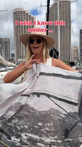 Here’s a fun way to wear a scarf for fall . What do you think ? #scarf #scarves #ScarfSeason #shawl #cashmerescarf #diyfashion #fashionhacks #stylingtips #stylingideas #stylinghacks | Blonde Beach Vibes